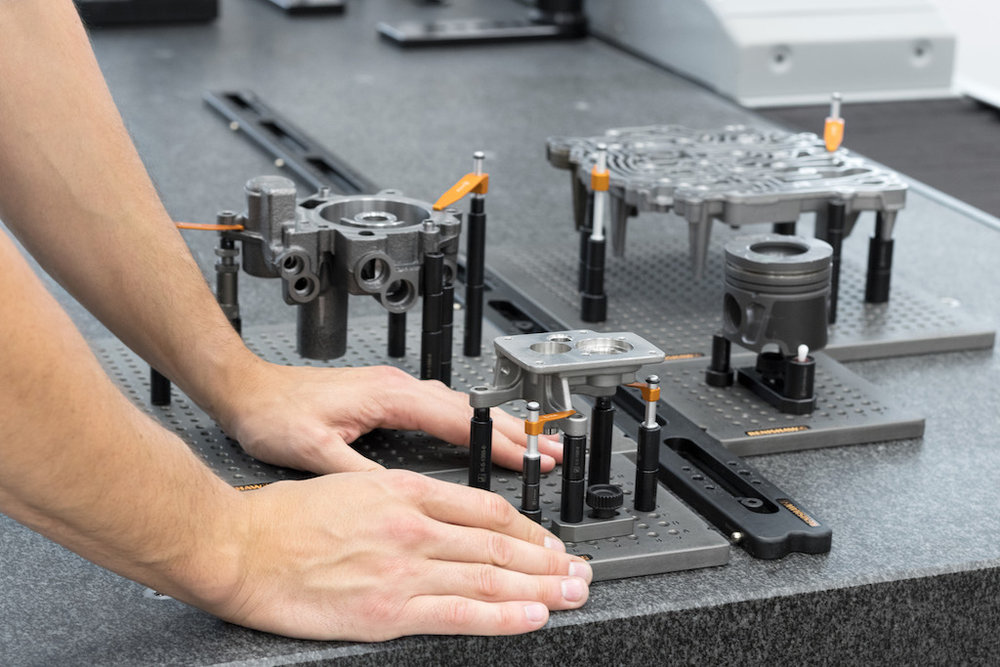 Mini pistoncini di posizionamento a molla in acciaio INOX GN 822.7